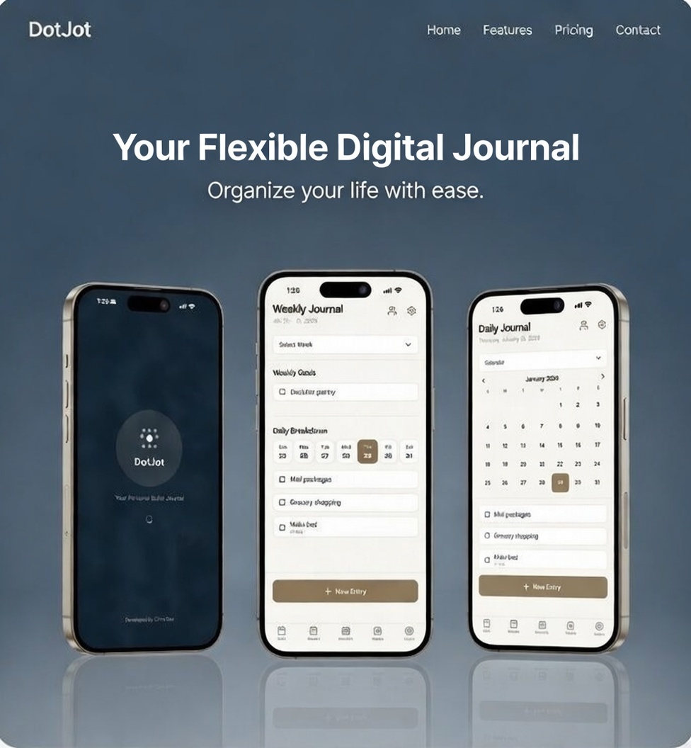 DotJot Daily Journal View